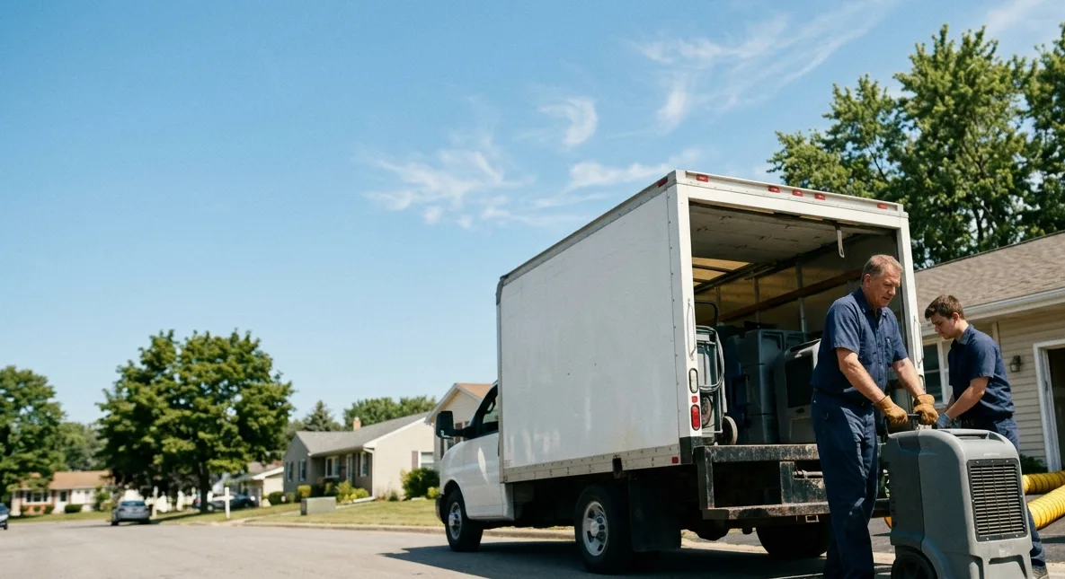 Water Damage Cleanup in Belpre, OH near me